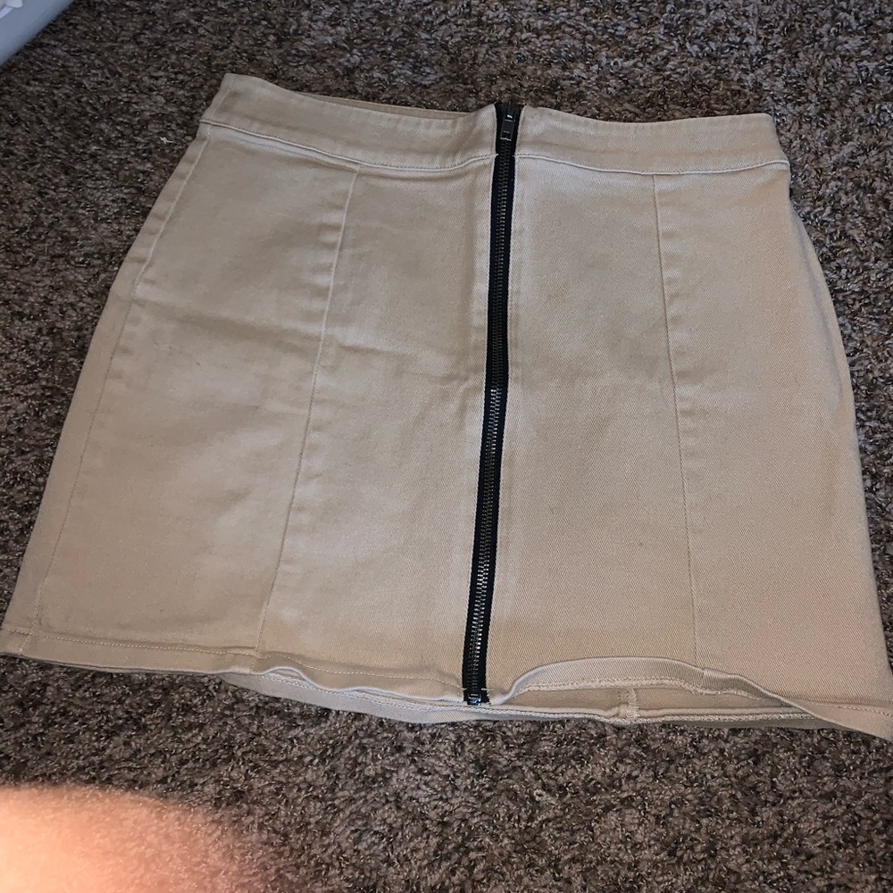 Light brown skirt
